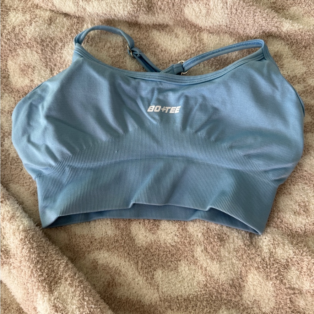 Bo and tee baby blue set